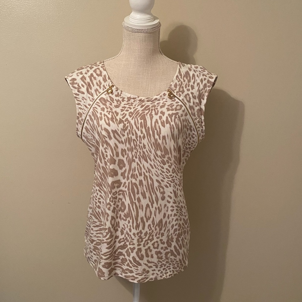 Calvin Klein Leopard Print Shirt